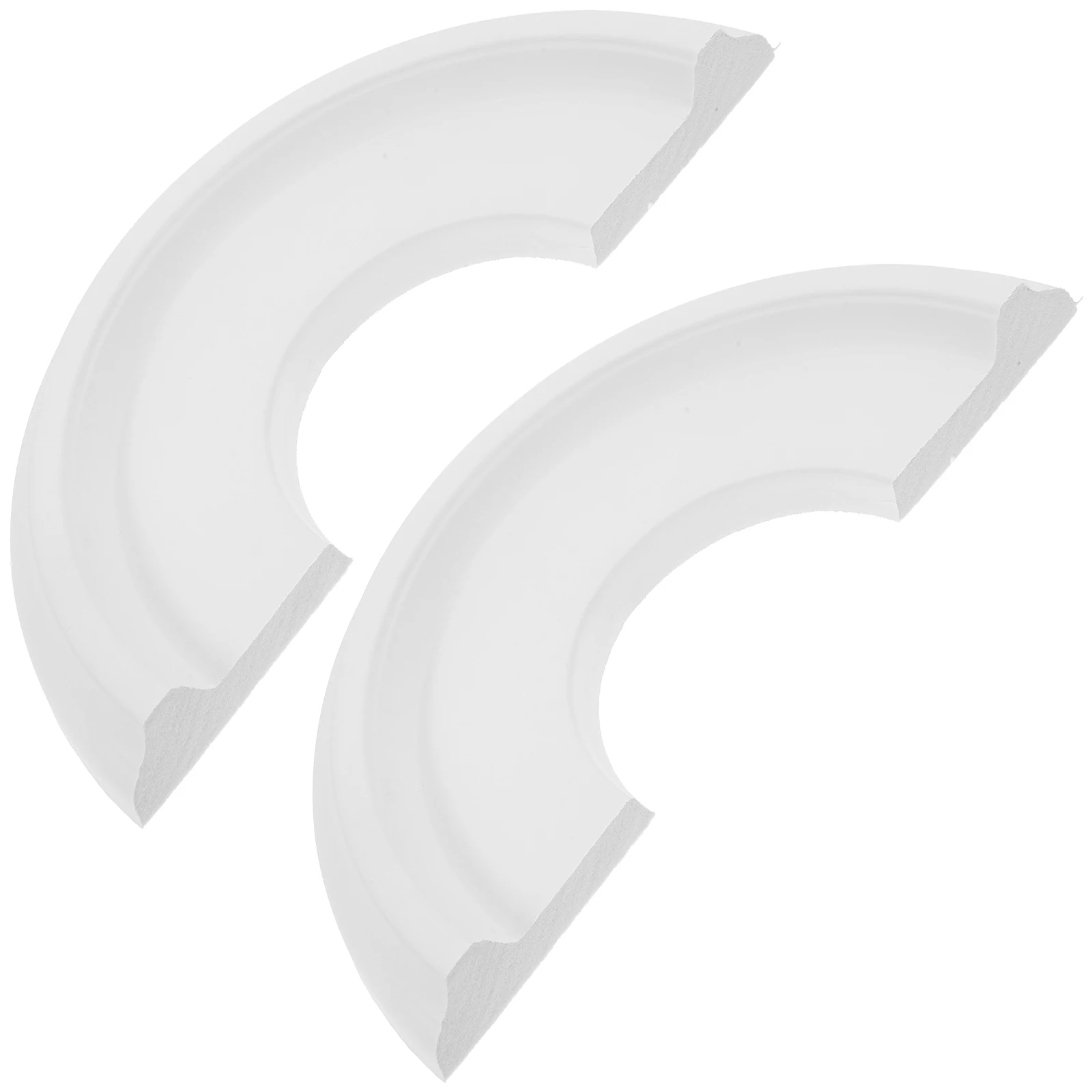 

Decorative Ceiling Light Medallion PU Material Easy Clean Versatile Use Enhance Decor Solid Construction Long Lasting