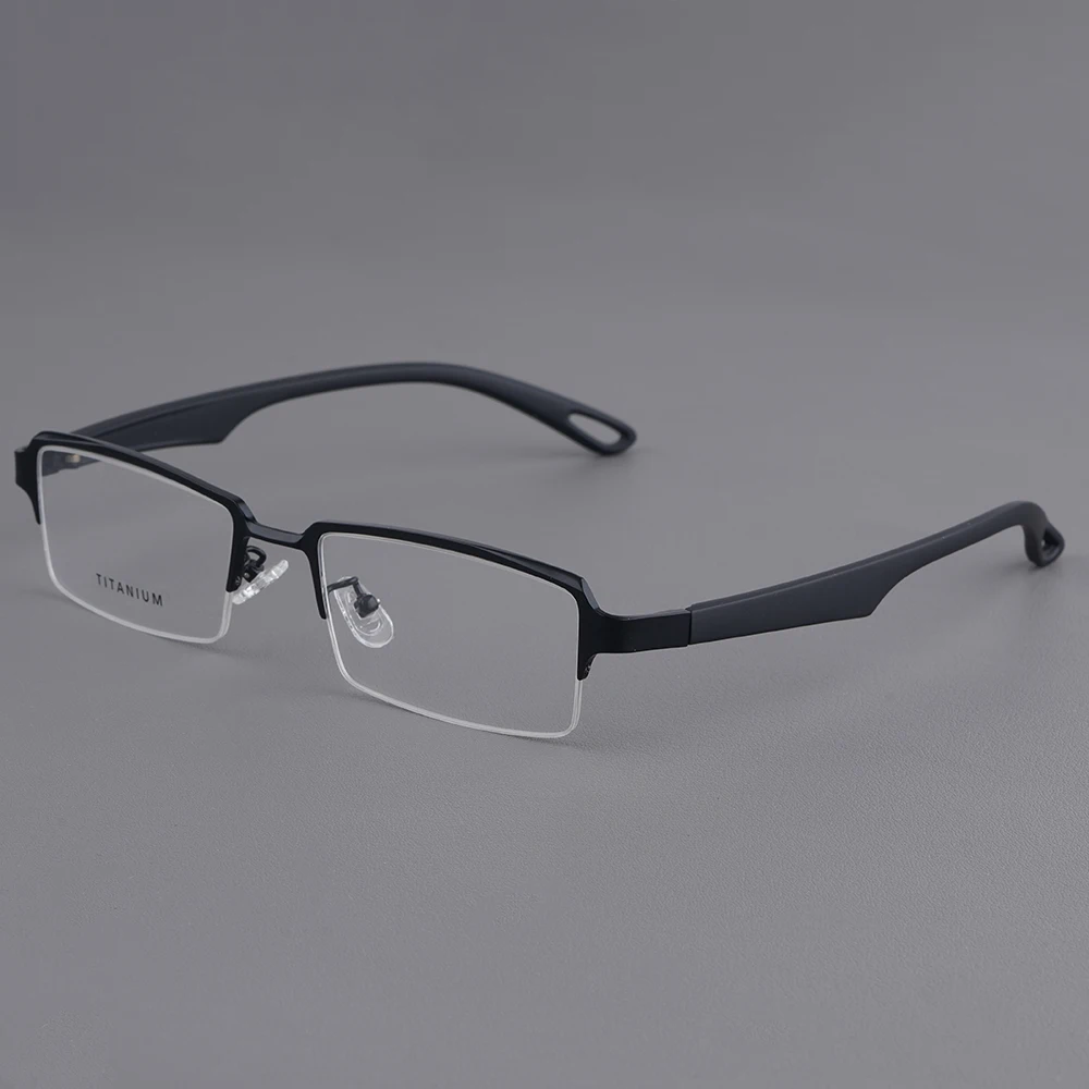 

Danish Brand Square Screws Frameless Spectacle Frame Super Light Men's Glasses Frame Woman's Business Fashion
