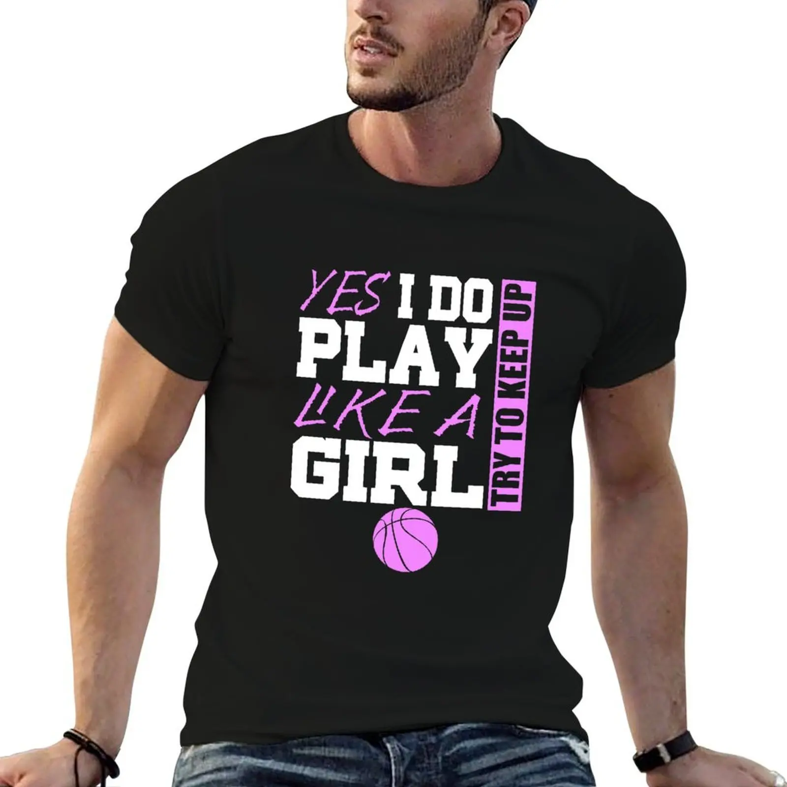 

Play like A Girl T-Shirt t shirt man plain cotton t shirt pack T-Shirt