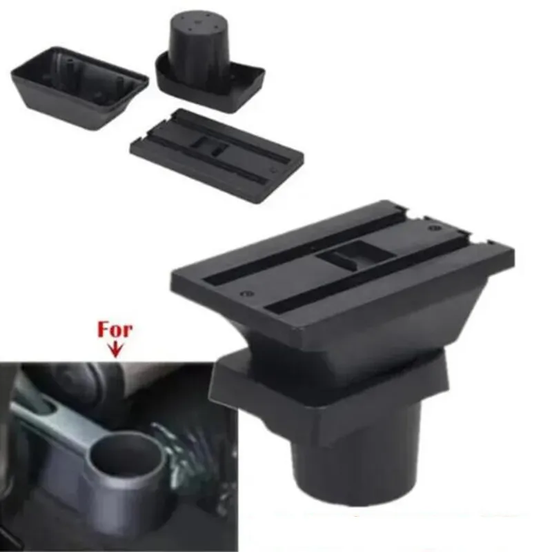 For Volkswagen UP Armrest Box For Skoda Citigo VW UP Seat Mii Car Armrest Interior Central Storage Box Retrofit Car Accessories