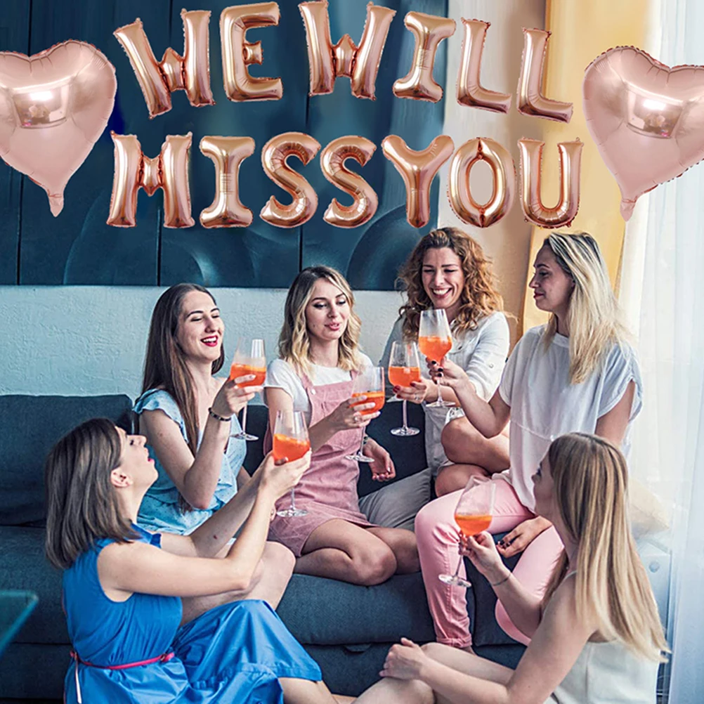 

Love Balloon Set Balloons Birthday Exquisite Delicate for Graduation Party Decorations