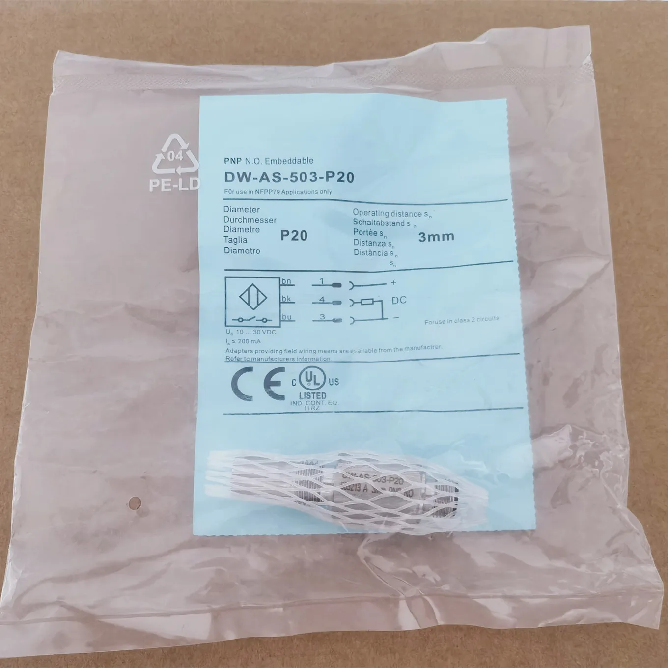 Original Neuer 100% Hochdrucksensor-Schalter DW-AS-501-P20 DW-AS-503-P20 – Detail 1
