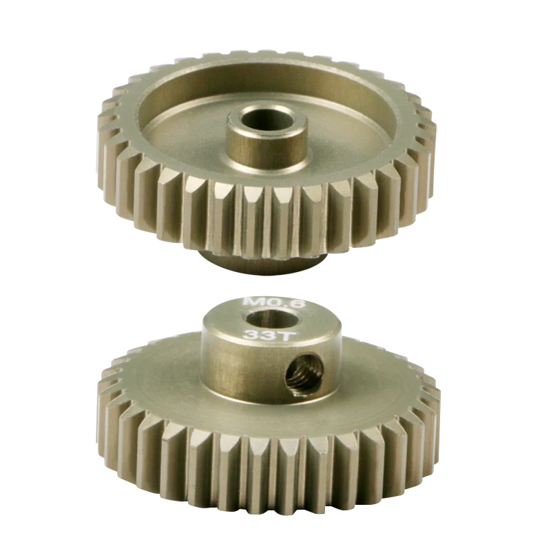 M06 mold 3.175 mm 13T 15T 17T 18T 20T 22T 24T 28T 30T 33T aluminum alloy pinion motor gears are used in the 110RC model