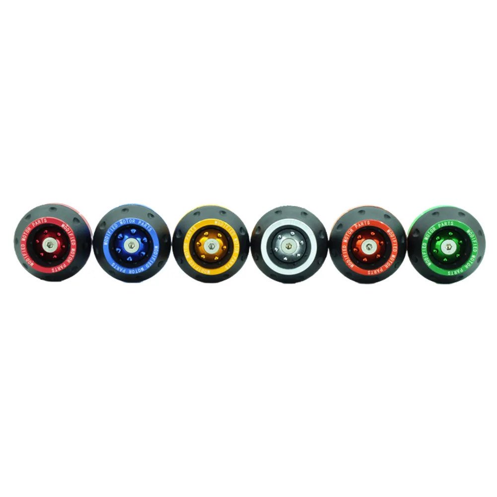 Motorcycle Wheel Protection Crash Pad Motorbike Crash Protectors Aluminum Shock Absorber Decor Front Fork Slider Cups ﻿