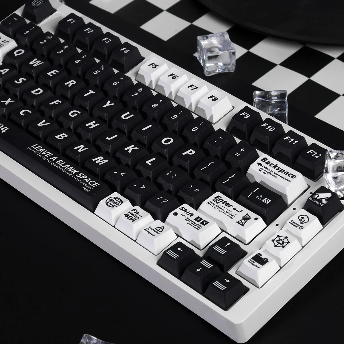 MX Keycap Set: Dangerous 404R2 PBT Sublimation - Cherry Profile