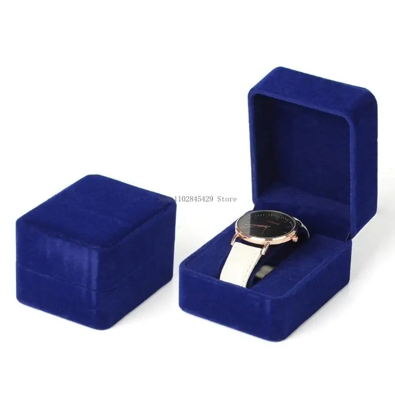Watch Travel Case Flannelette Storage Box Portable and Stylish Watch