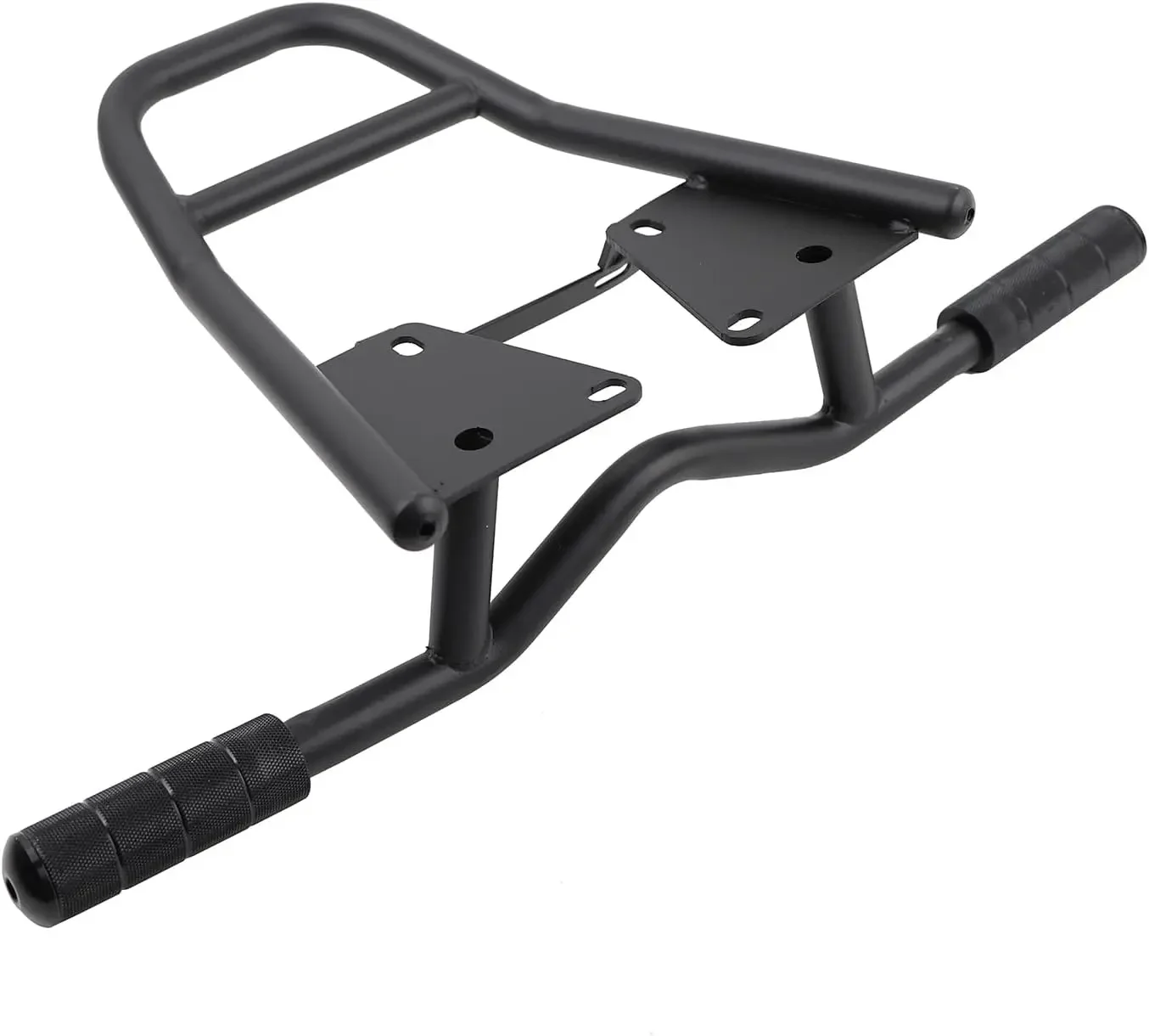 Motorcycle Manned Stunt Luggage Rack in Heavy Iron Compatible with Honda Grom Msx125 SF 2013 2014 2015 2016