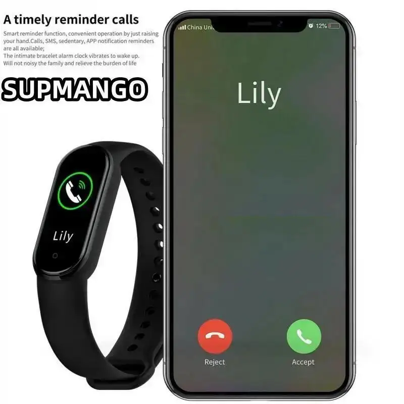 Smartwatch Movement Watch Step Bluetooth Synchronous Phone Information Smartwatch For Men And Women Students image 4