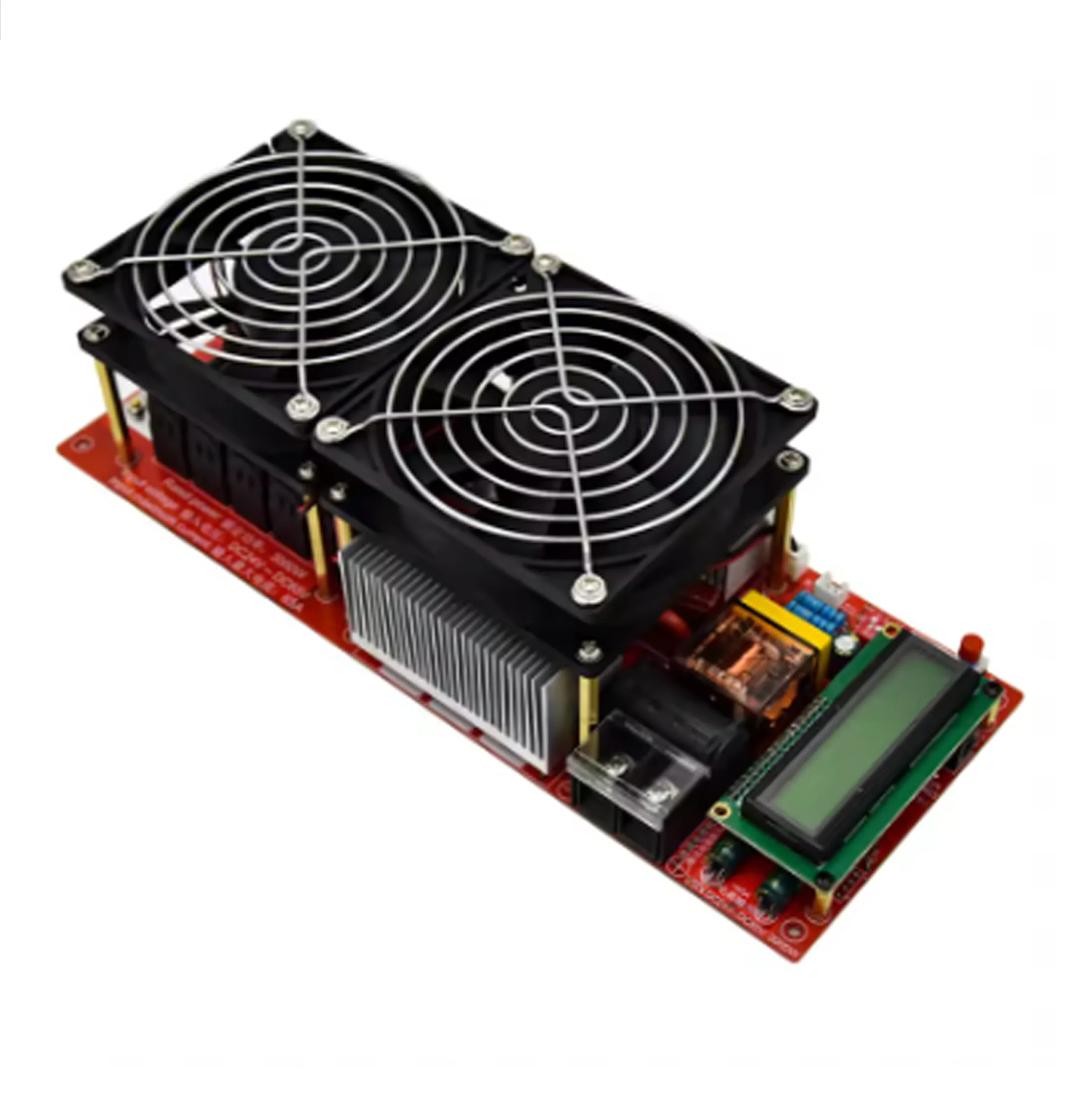 ZVS High Frequency Induction Heater Module Flyback Driver Heater Good Heat Dissipation + Coil +pump +Power Adapter 3000W 55A