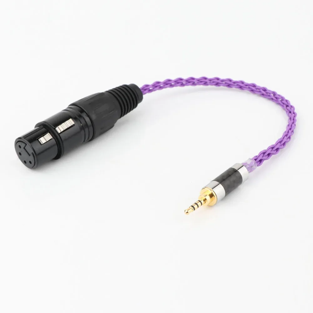 Preffair HIFI  2.5mm TRRS Balanced Male to 4-Pin XLR Balanced Female Audio Adapter Cable For AK240 AK380 AK320 DP-X1