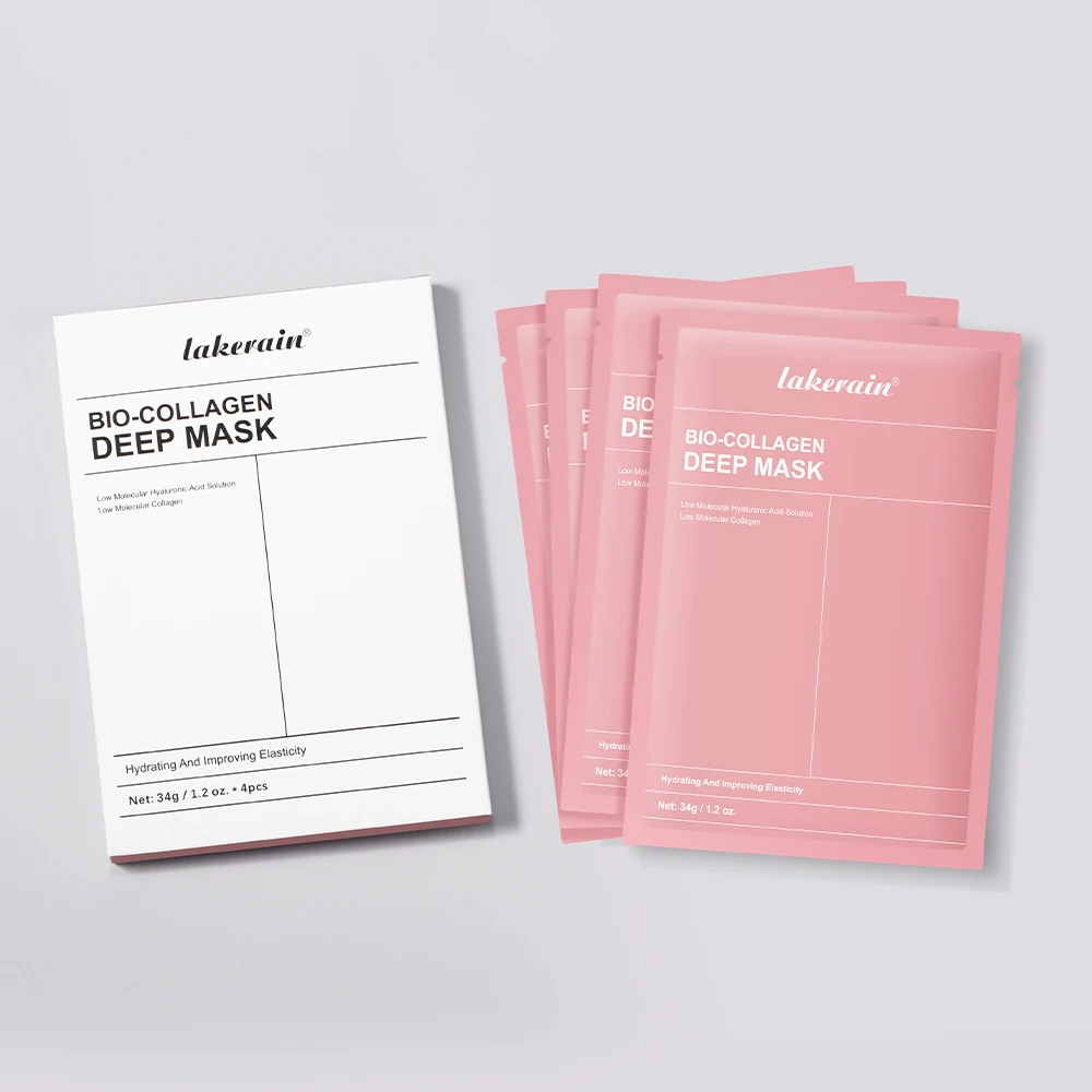 Bio-Collageen Echt Diep Masker Supplement Collageen Hydraterend Overnight Hydrogel Masker Elasticiteit Verbetering Porie Minimaliseren Verstevigend - afbeelding 1