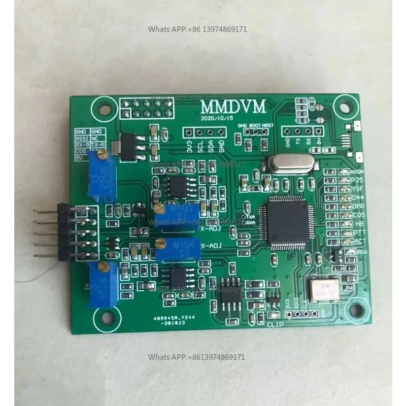 MMDVM Open-Source Multi-Mode Digital Voice Modem Digital DMR Repeater Board For Raspberry  Support Analog Digital