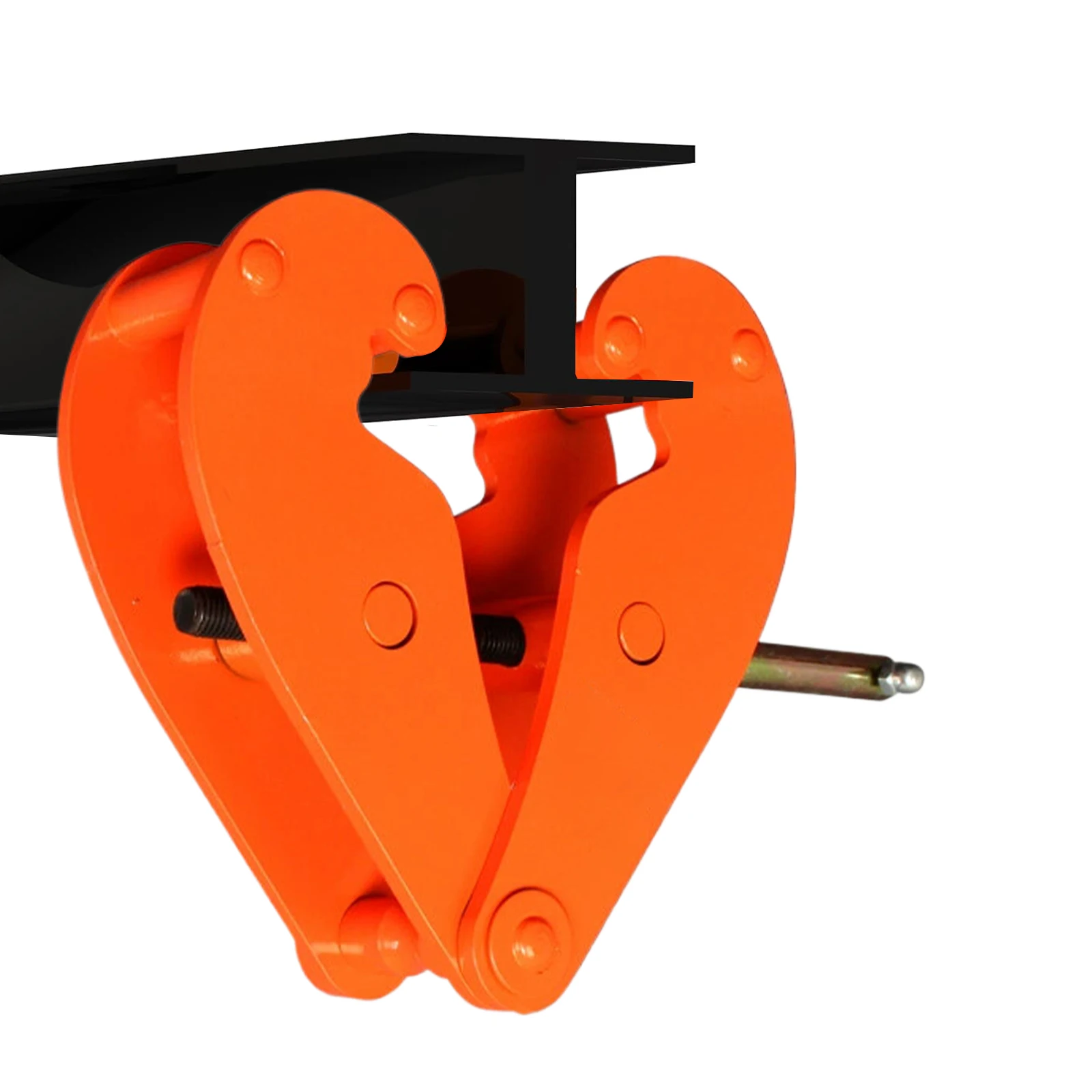 2T Vertical Beam Clamp Dual-Purpose Steel Beam Clamp Tool 2.9-8.6Inch Opening Range Beam Clamps