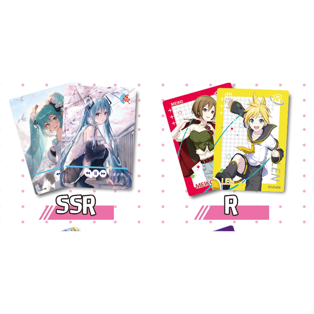 Hatsune Miku Card Symphony of Youth First Sight Bag Birthday Music Cute Girl Anime Character Collectible Birthday gifts
