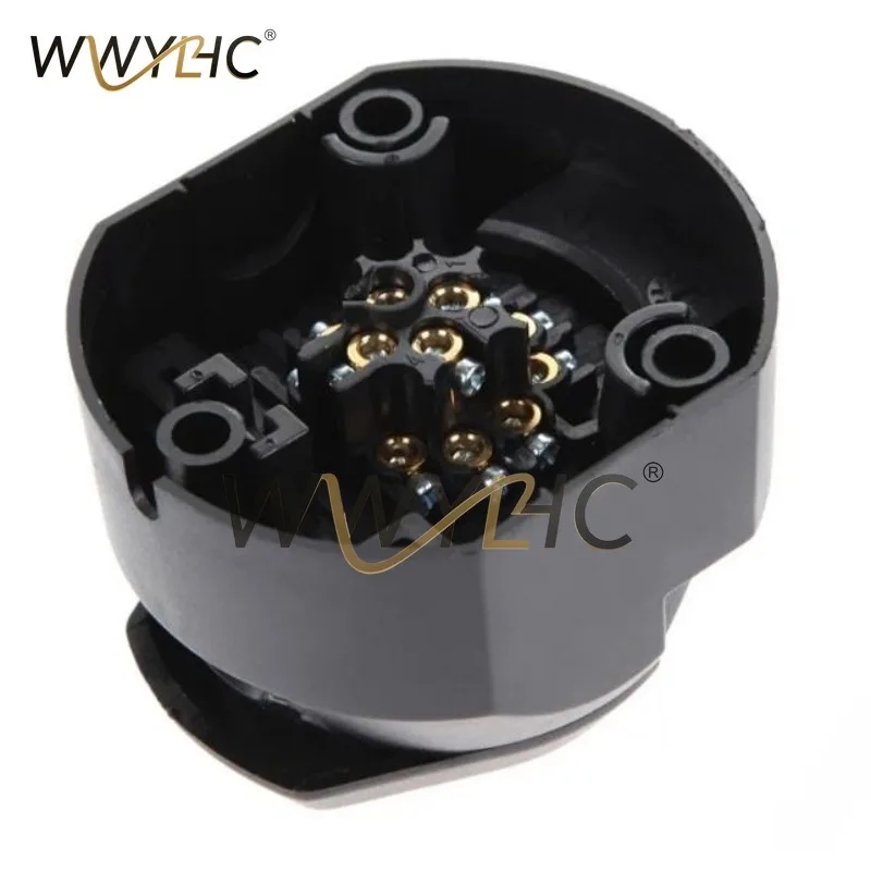 Suitable for  13 Pin RV Trailer Socket Connector Tail Light Signal Adaptor Vehicle Towing Accessory
