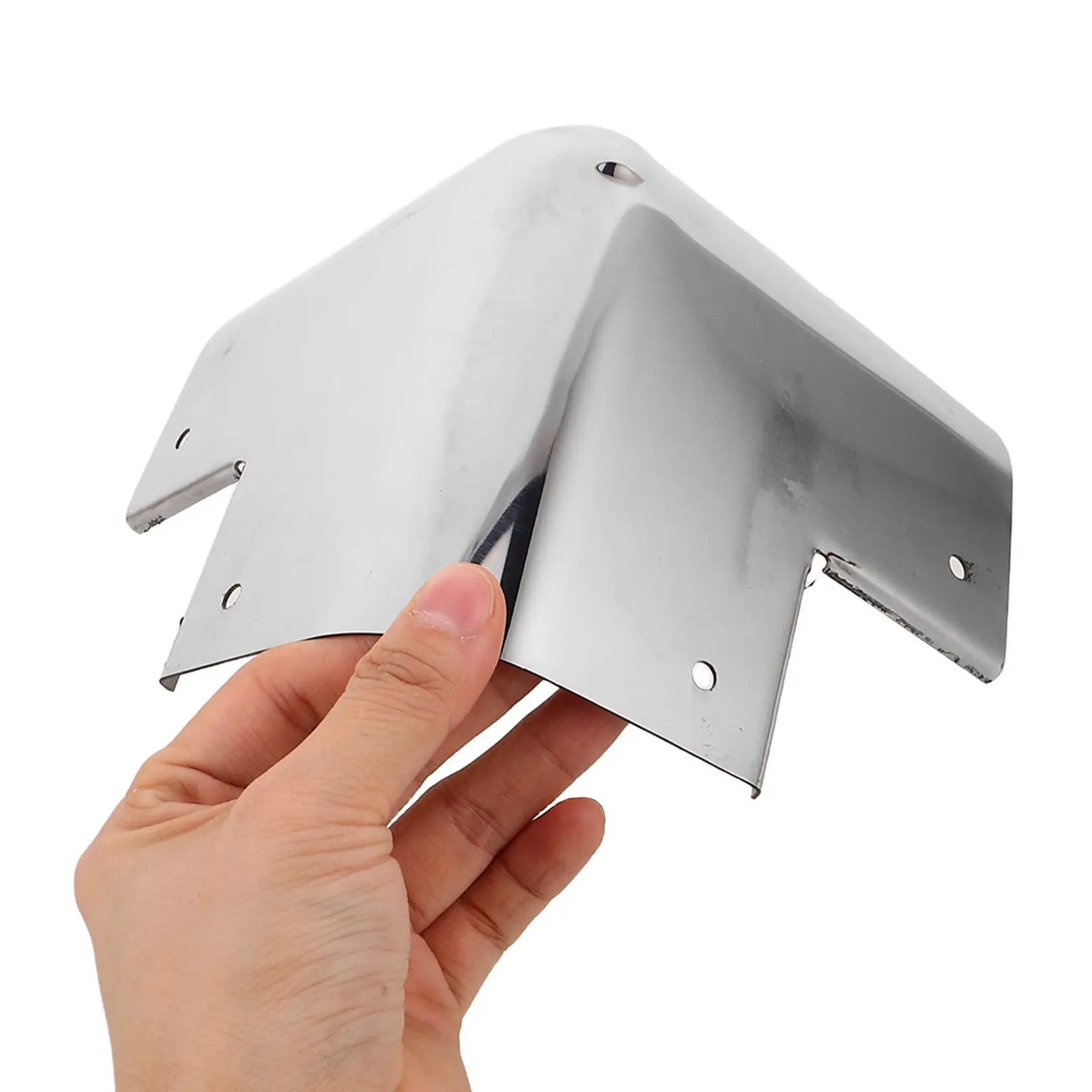 

Защита углов для холодильных контейнеров: сверхпрочный защитный уголок из нержавеющей стали для прицепов и грузовых платформ, металлический бортик для кузова грузовика