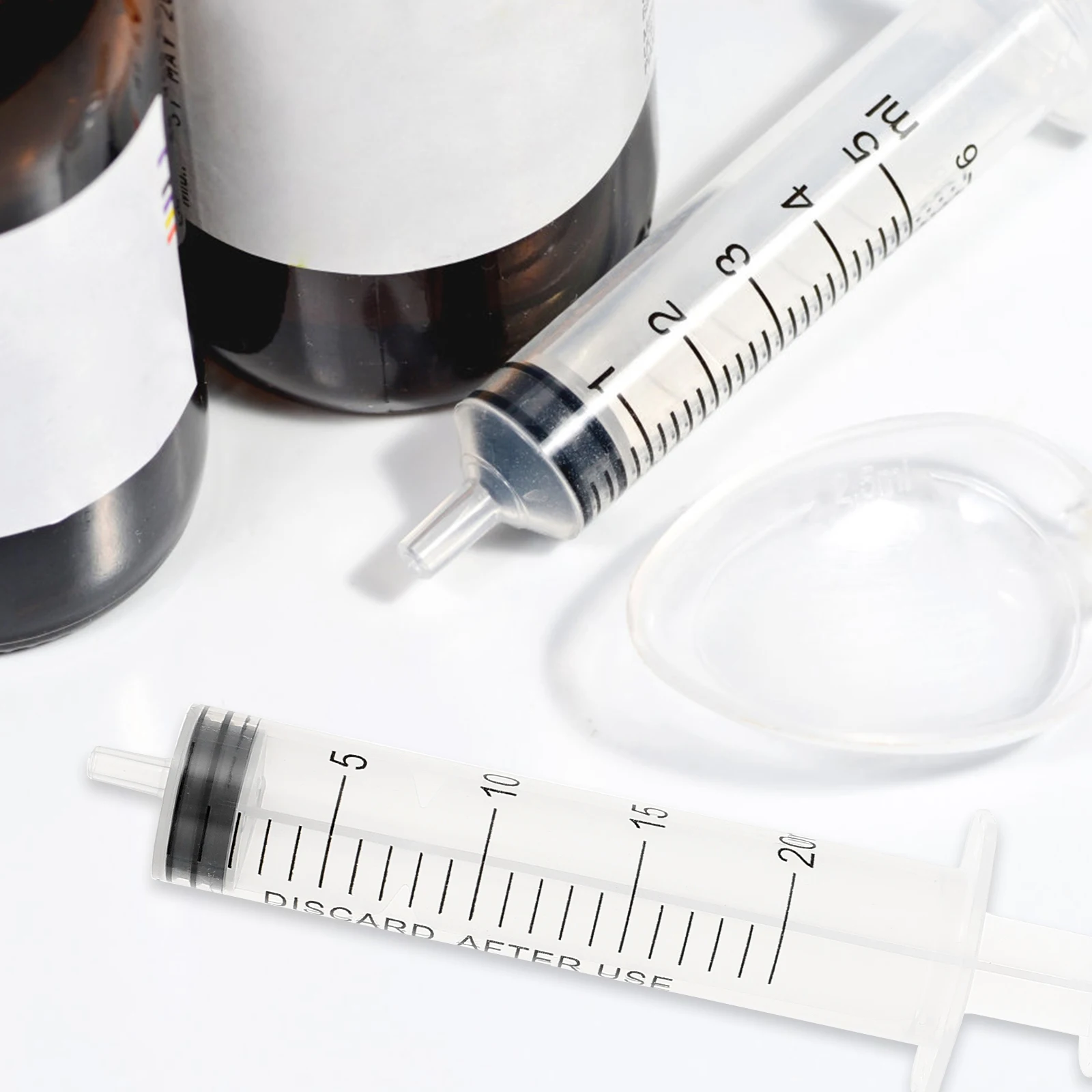 30Pcs Plastic for Measuring Needleless Liquid Dispensing Tool for Pets Baby Labs Use Needleless