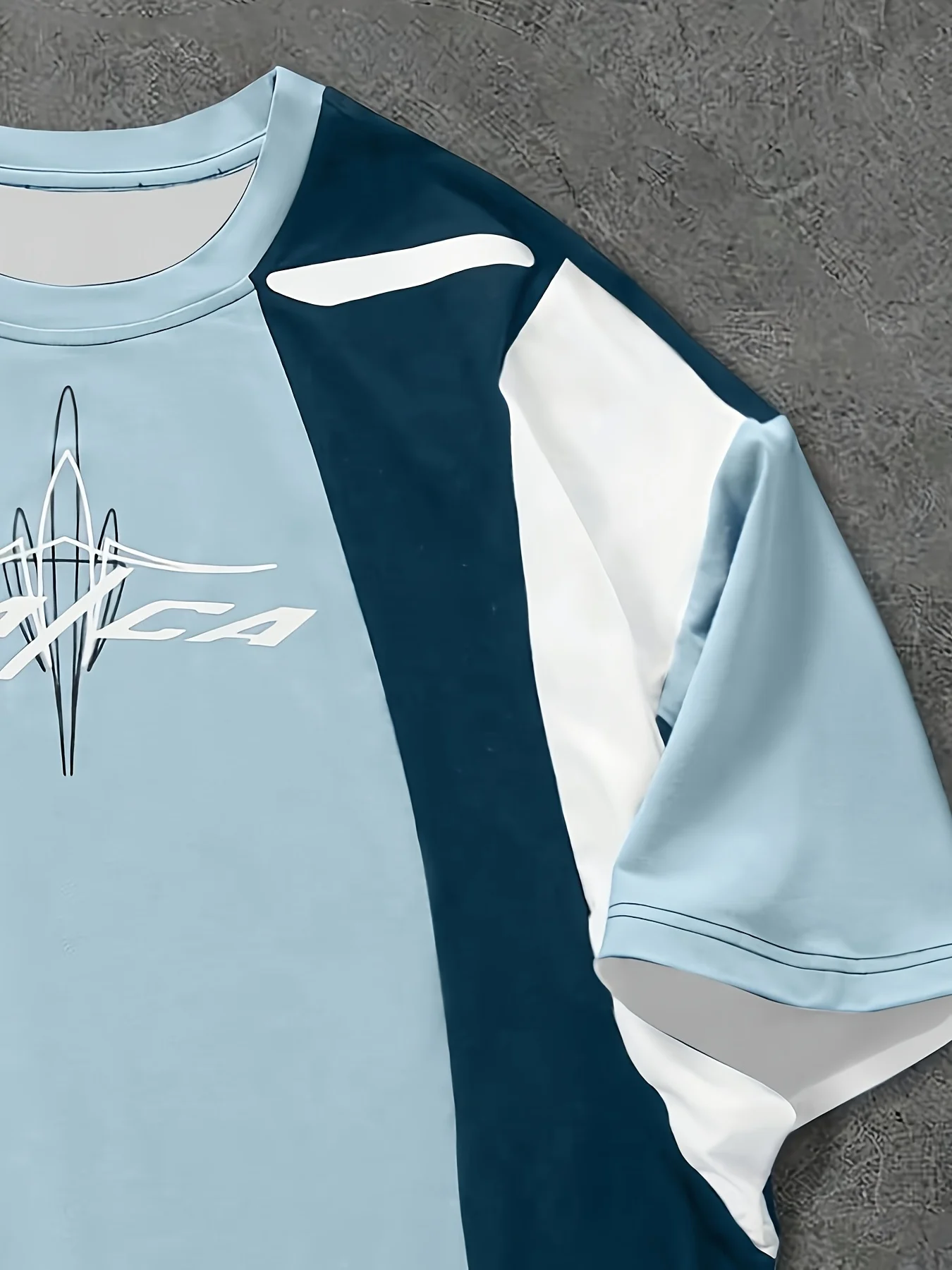 Das neue Herren-T-Shirt für den Sommer 2025 mit 3D-Druckmuster, digitale Baseball-Jacke, lässige Sportbekleidung, Polyester-Herren-T-Shirt – Detail 8