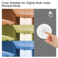 ABLN-Tuya Zigbee Smart Knob Switch Wireless Scene Button Rotatable Dimmer Switch Home Appliances Automation Linkage Remoter