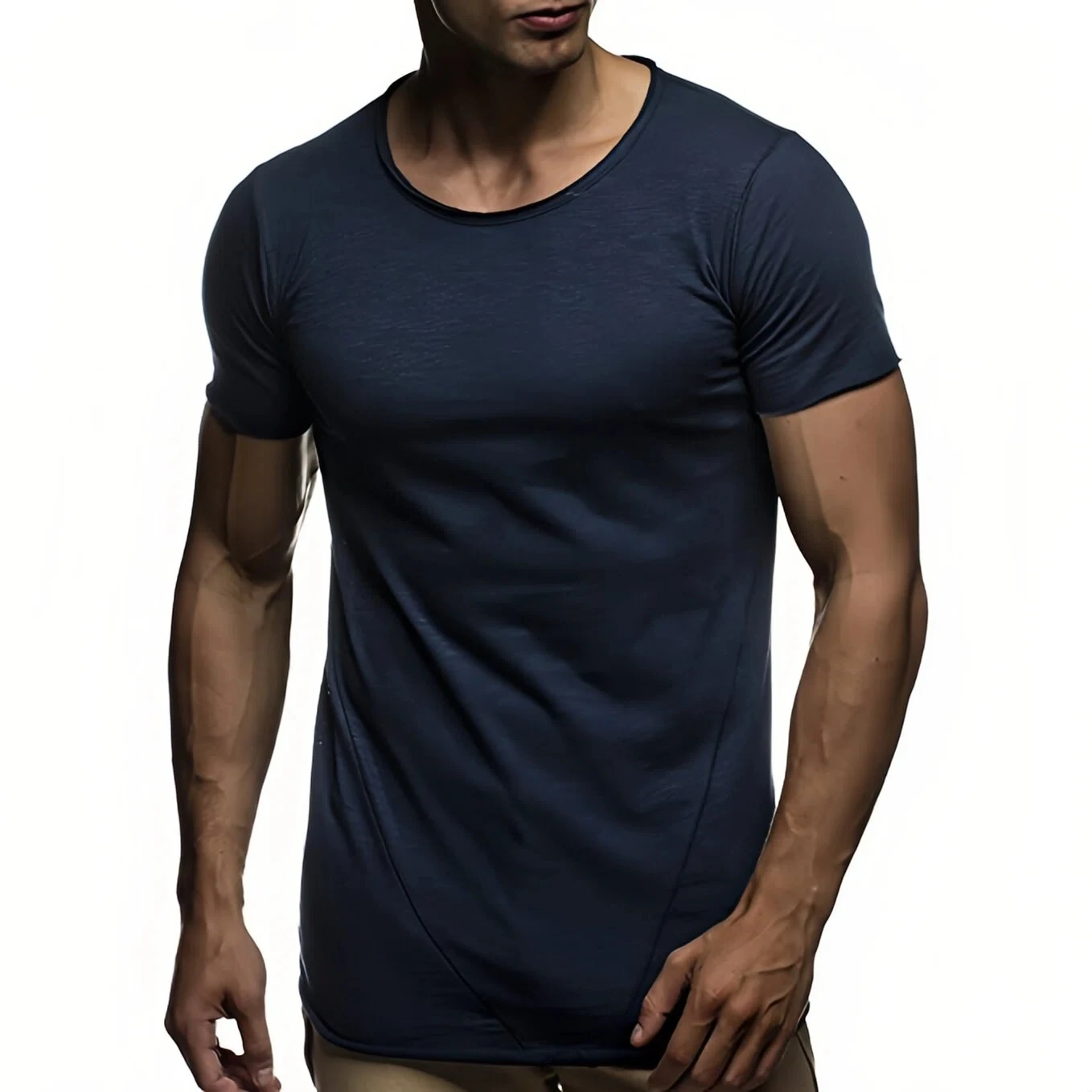 MRMT 2026 Brand New Men's T Shirt Fashion Chicken Heart O Collar Recreation T-shirt for Male Short-sleeved Man Tops T-shirt Tees