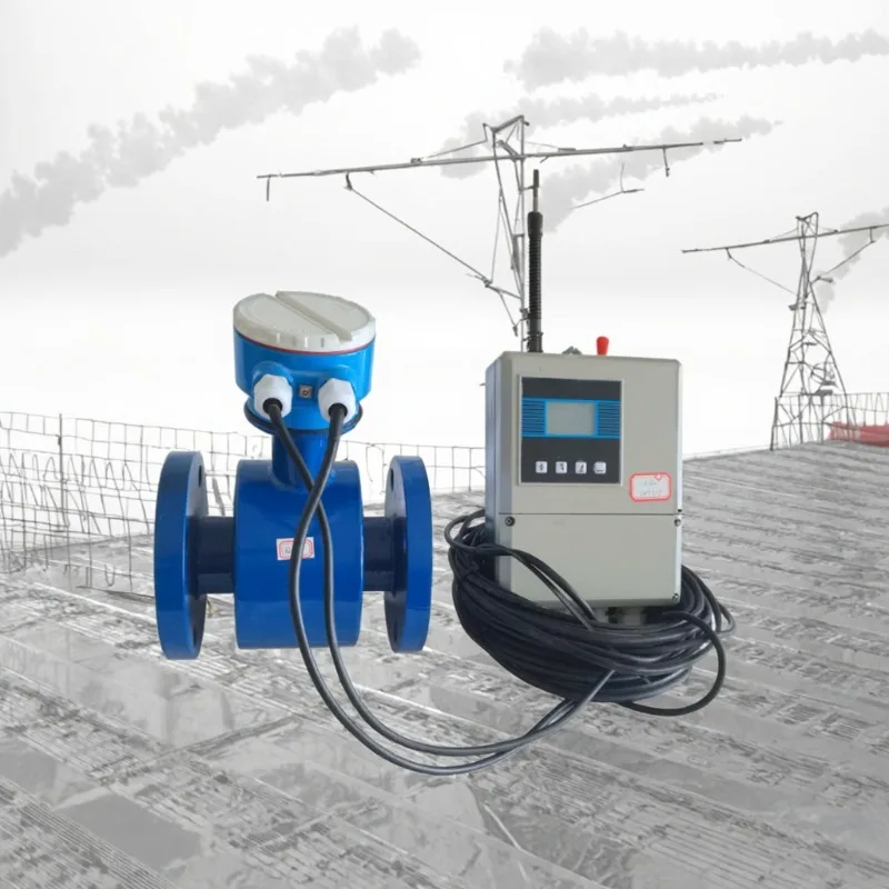 Stainless Steel Explosion-Proof Split Type Electromagnetic Flow Meter High-Temperature Fluid Gas Liquid Water Monitor OEM OM-92