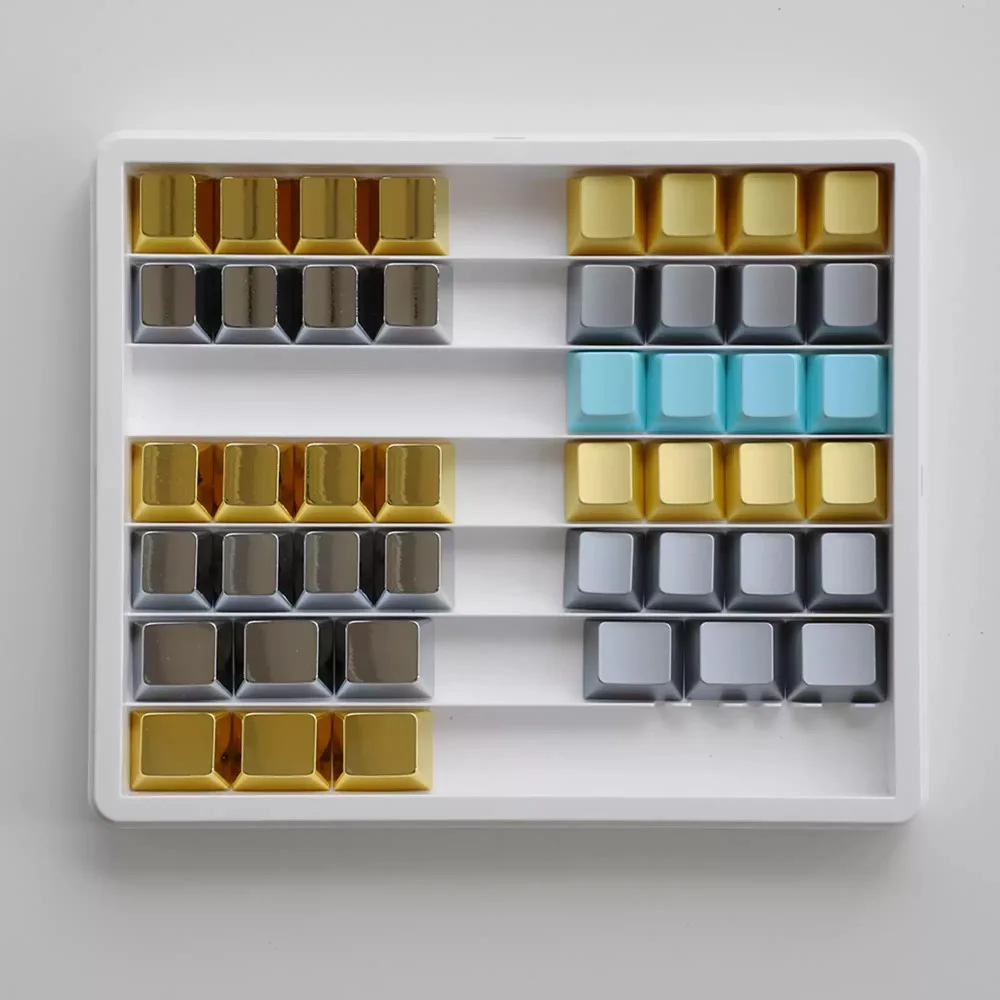 Metal Key Caps R1 Caps Custom Zinc Alloy Keycap Ctrl Alt Win Cherry Profile Keyboard Caps for Mechanical Keyboard Accessories