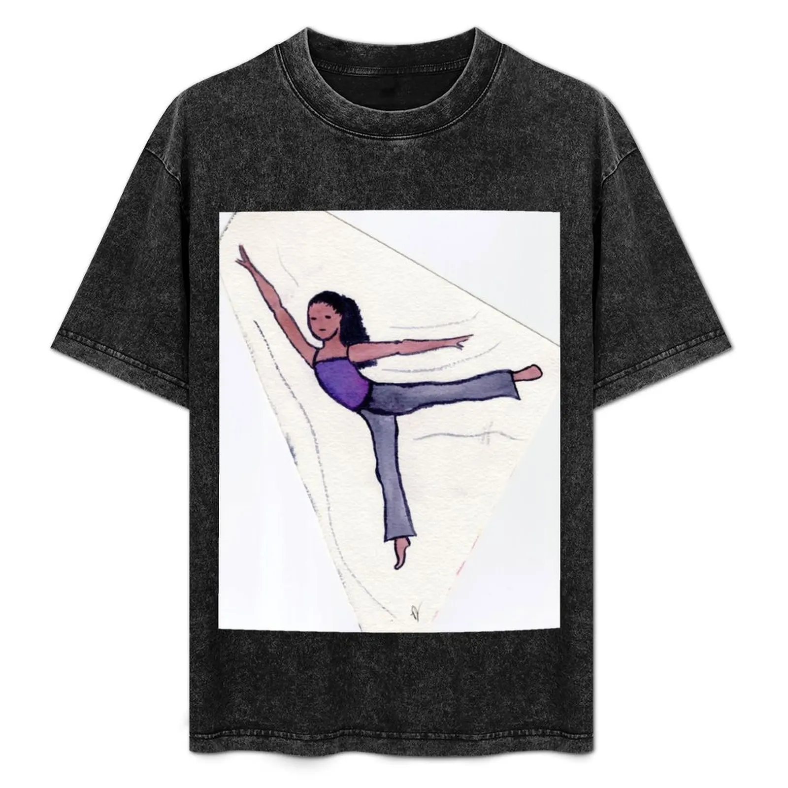

Dancer In Purple T-Shirt Running Performance Short Sleeve Tee