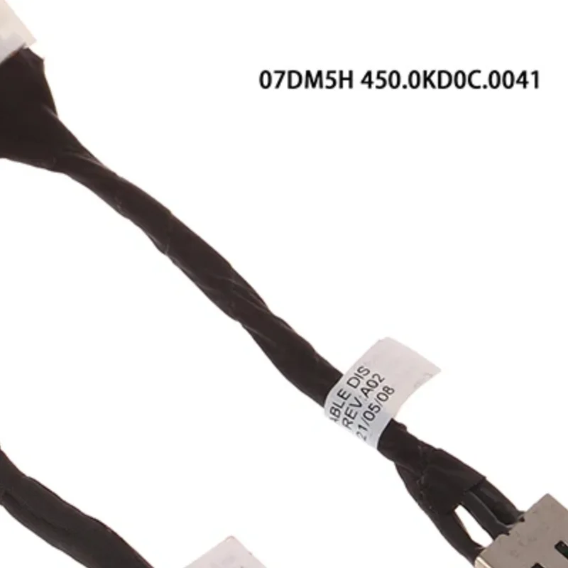 

For Latitude 3410 3510 E3510 E3410 Laptop Charging Flex Cable 07DM5H 0N8R4T DC Power Jack cable