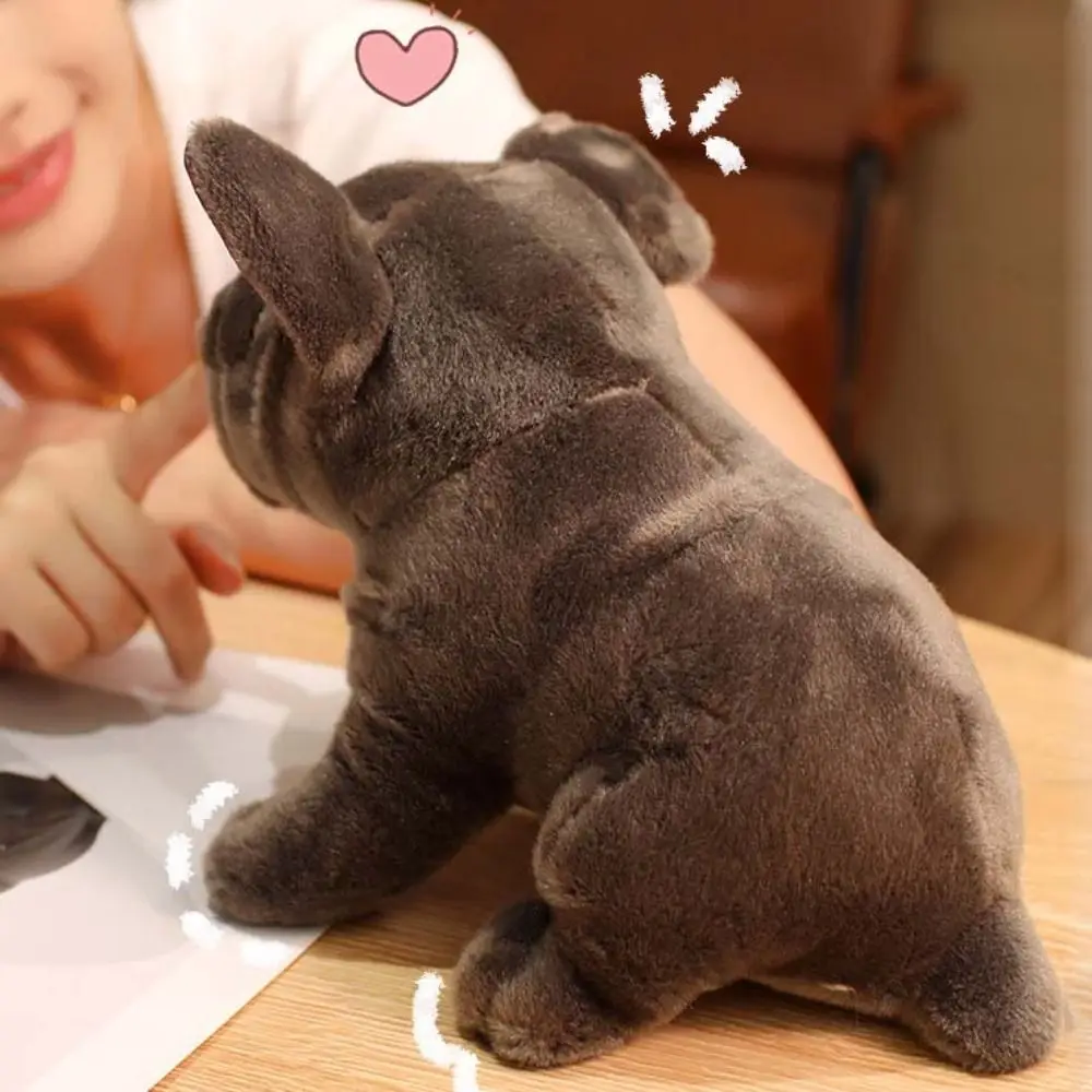 

Новая мультяшная подушка-бульдог из ПП-хлопка, 28 см, для мальчиков и девочек