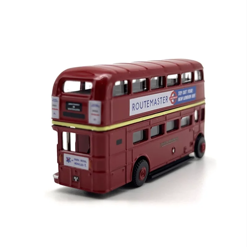 オックスフォードダイキャスト 1/148 スケールロンドン輸送バス合金シミュレーションカーモデル装飾コレクションディスプレイおもちゃギフト
