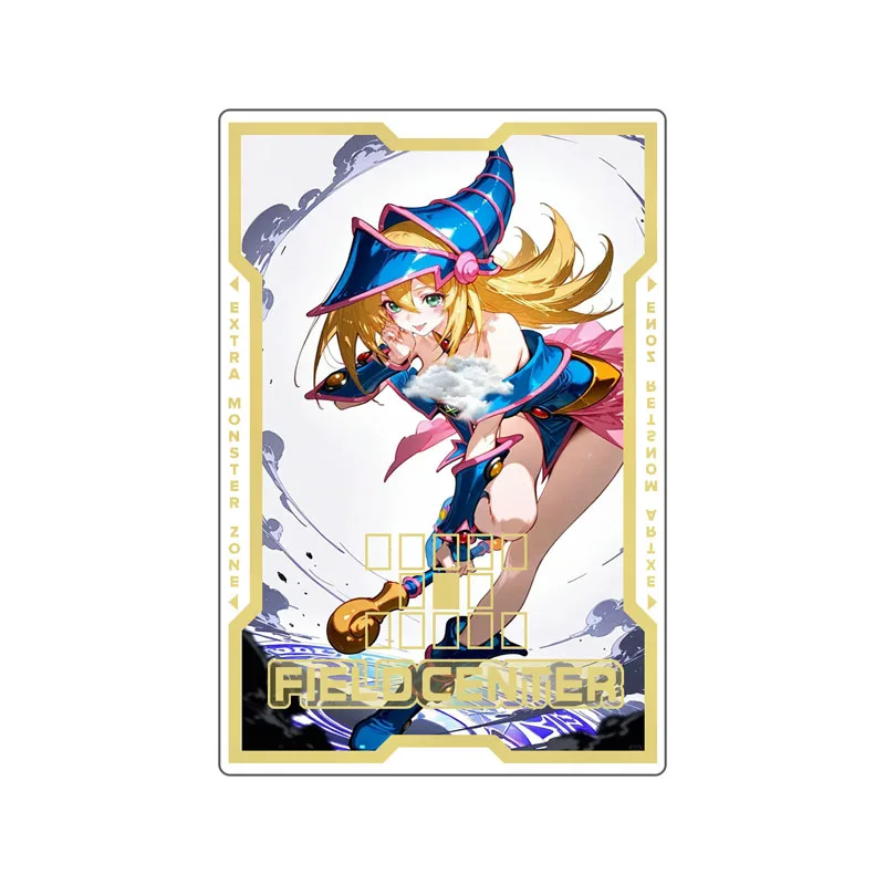 Karty Yugioh Field Center TCG Labrynth Black Magician Girl Traptrix Sky Striker Ace Anime Gra Akrylowa Przegroda na Karty Zabawka Prezent