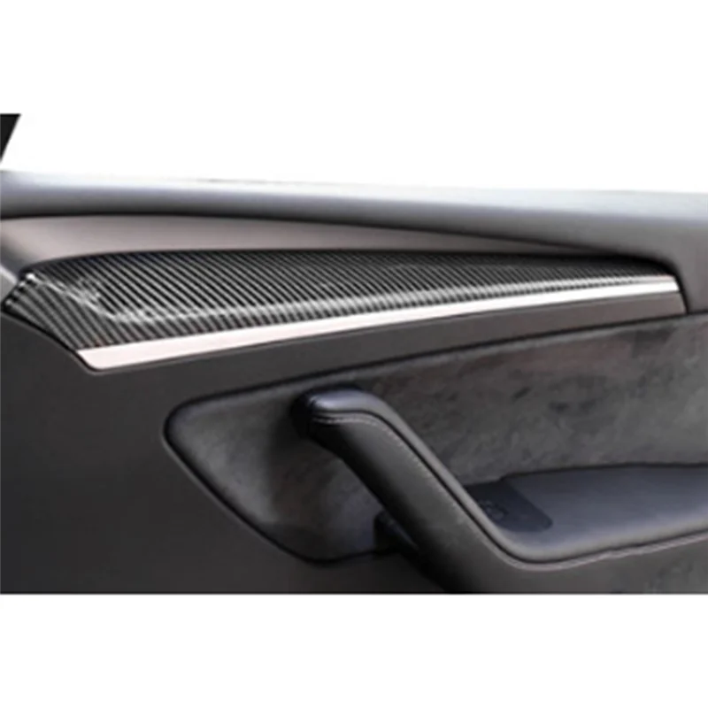 

Крышка дверной панели Tesla Model 3/Y, 2 шт., боковая накладка на дверь автомобиля, внутренняя отделка, 2 шт. для Tesla Model 3/Y-A65M