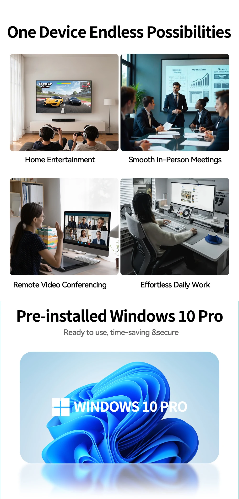 SOYO Mini PC Y5 Power Intel Core I7 8th Gen CPU 16GB DDR4 512GB SSD Windows 11 Pro Mini Desktop Computer WiFi5 BT4.2 Dual 4K Display Gigabit RJ45 LAN USB3.0 Mini for Home Office