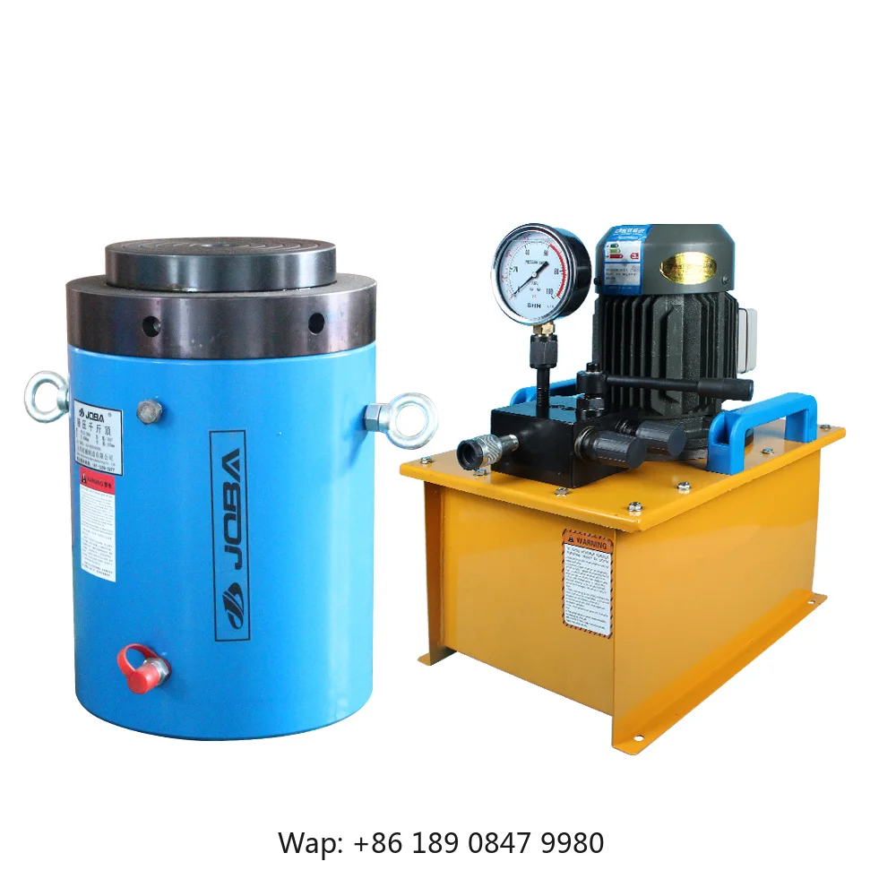 【Hot】Single Acting Large Tonnage Lock Nut Hydraulic Jack Cylinder With Low Price