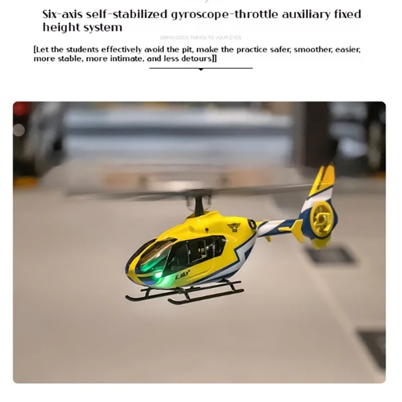 新型Esky 150ec RC飛行機 1:68 4チャンネル 6軸ミニRCヘリコプター 2.4G RC EC135飛行機モデル 高度維持 Lo Hiモード ギフト
