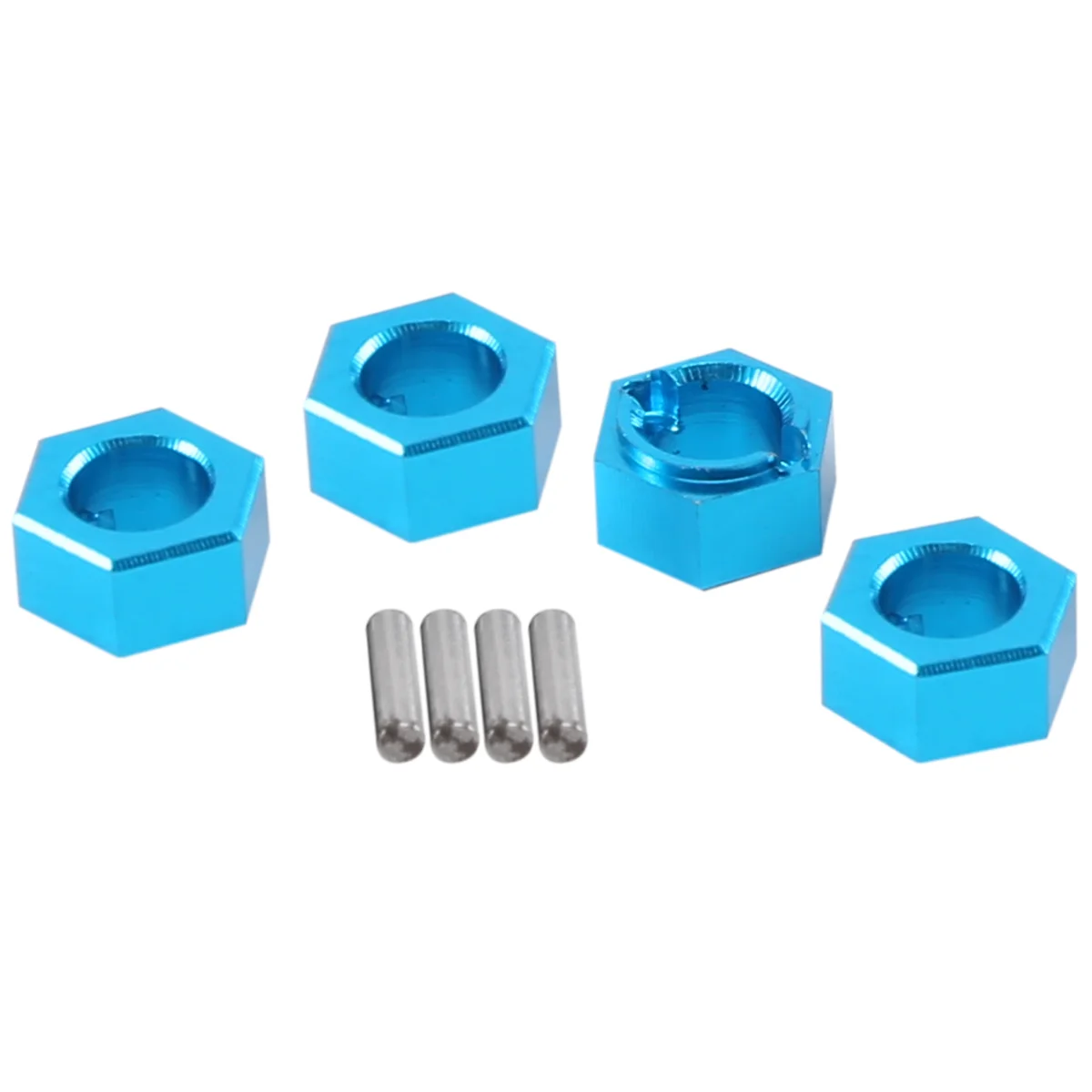 BFYLW A949-11 Алюминиевые шестигранные колеса, шестигранные штифты ступицы сиденья, 7 мм, обновленные детали для Wltoys 1/18 A949 A959 A969 A979 K929 RC Car