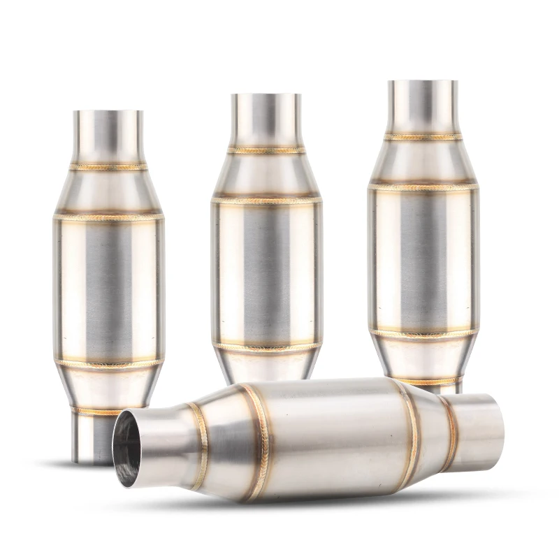 Motorcycle Resonator Exhaust Pressure Catalytic Converter for Motorbike Sound Modification And Performance Enhancement