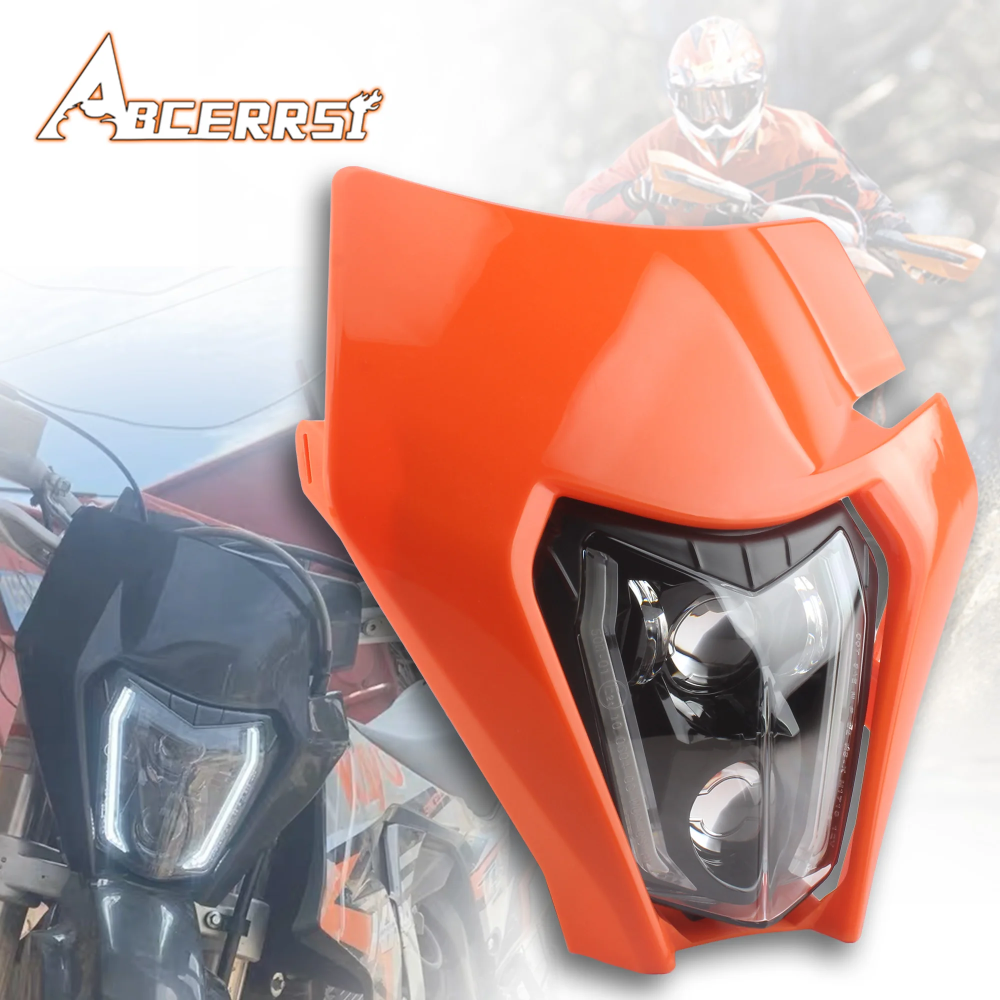 

Motorcycle LED Headlight for KTM EXC/XCW 125-530 Models 2021-2022 High-Intensity Durable Enduro Motocross Supermoto Accessories