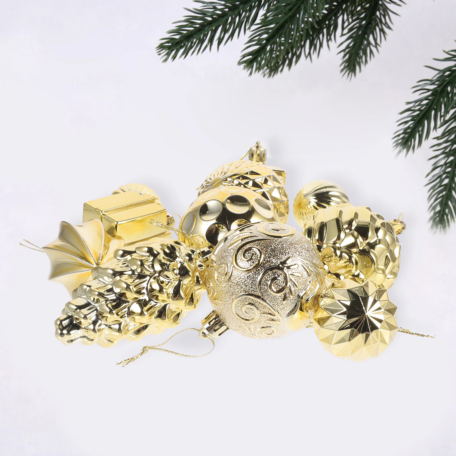 

1Set Xmas Tree Ornaments Christmas Hanging Ornaments Classic Holiday Tree Pendant Decorative Party Decor Xmas Pendant