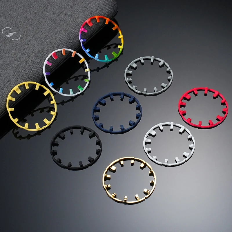 Świąteczny limitowany zestaw mod do Casio G-Shock GA2100/GA2110 z czerwoną świecącą ramką – kolorowa tarcza DIY i akcesoria ośmiokątne