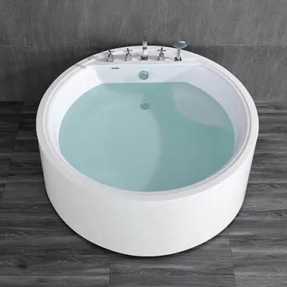 Home massage surfing round bathtub, hotel homestay beauty shop couple bathtub soaking pool