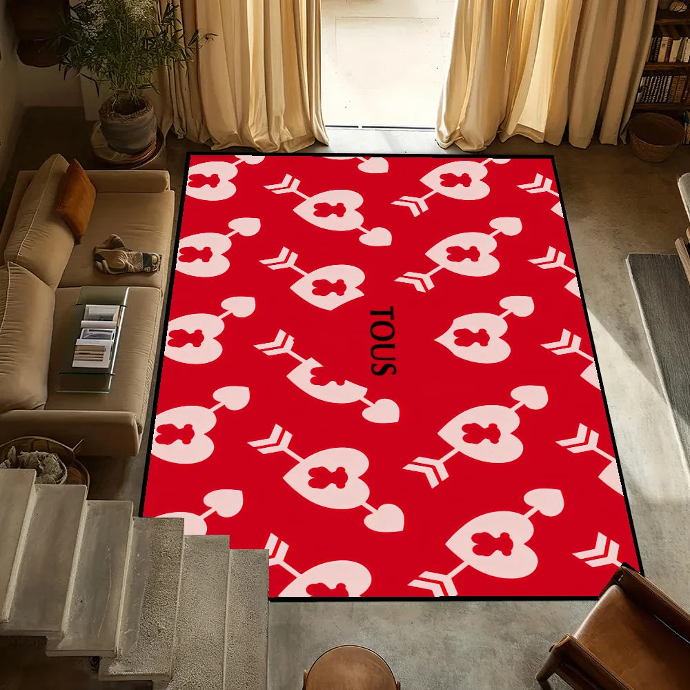 Moda T-Tous-ES oso de lujo alfombra pequeña mesita de noche cocina baño sala de estar casa dormitorio alfombra felpudo decoración