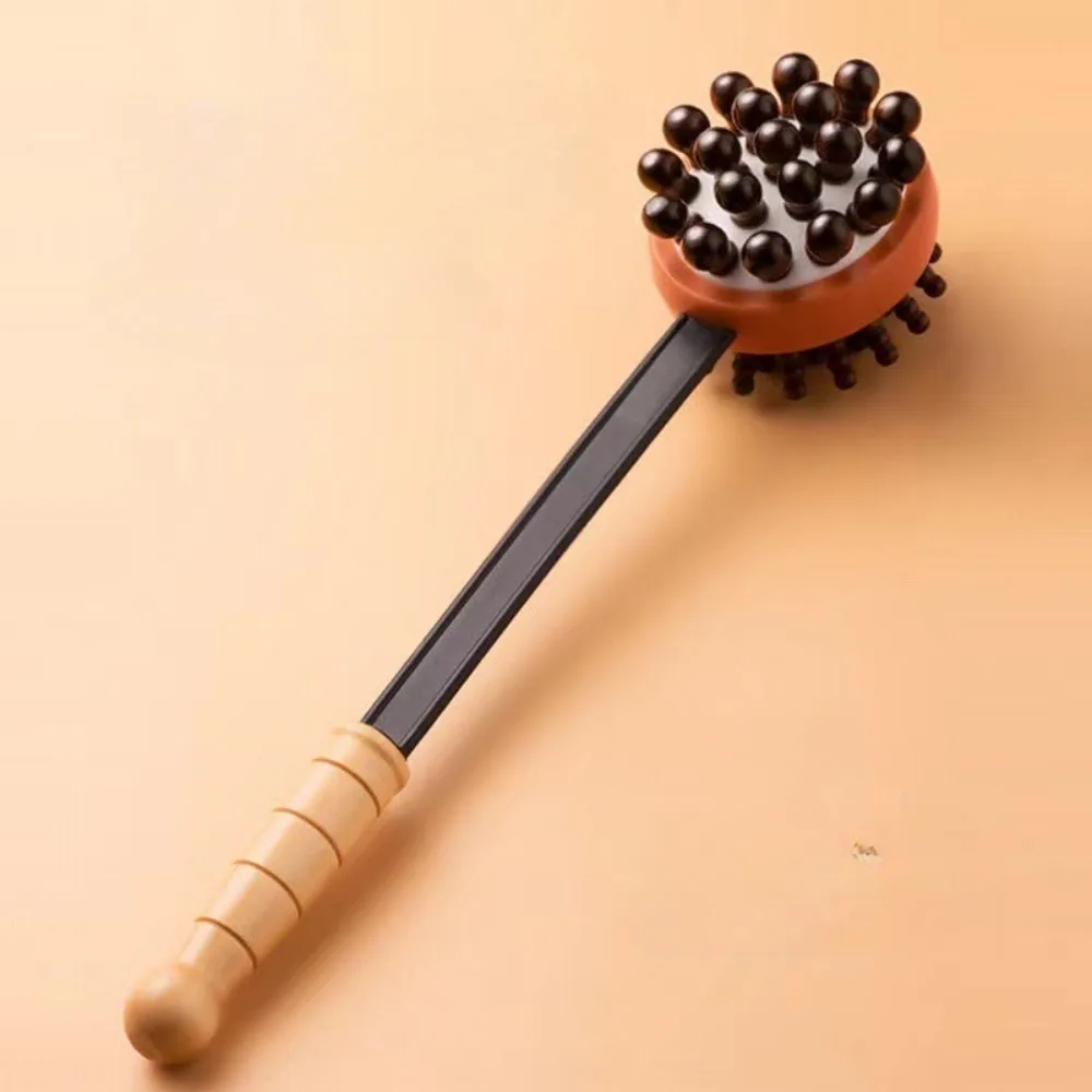 

Ручной массажный молоток, меридианы, массажный молоток для спины, массаж спины, расслабляющий массажер для ног, ударный массажер с двойной головкой