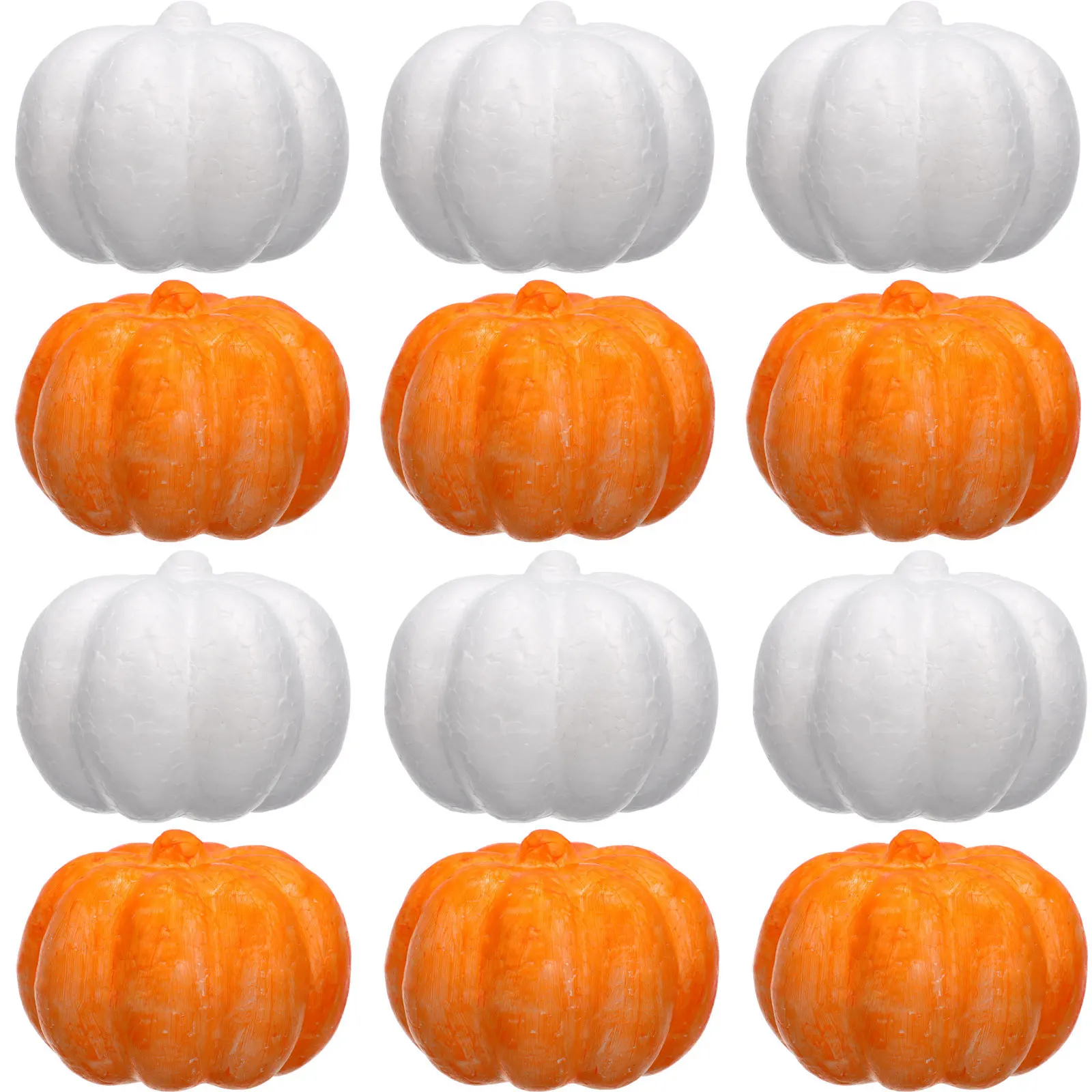 

20Pcs Simulation Pumpkin Decorations Realistic DIY Halloween Party Decor Supplies Festival Pumpkin Adornments DIY Pumpkins