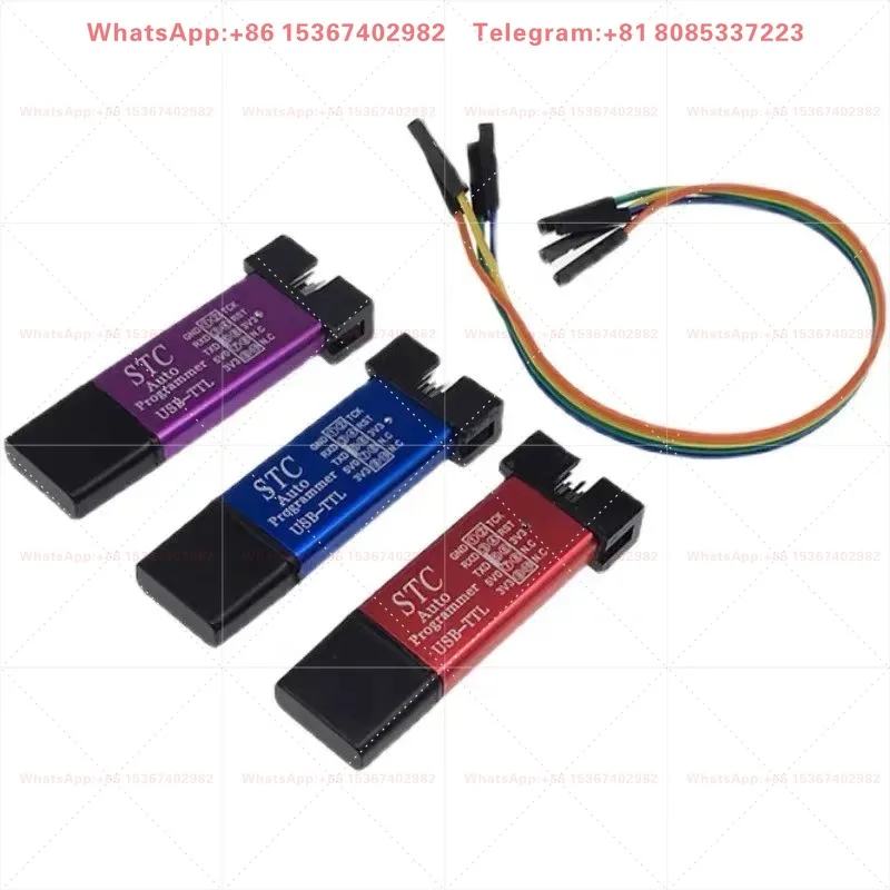 10PCS  5th generation full series microcontroller automatic programmer/no cold start download/USB to TTL fully isolated type