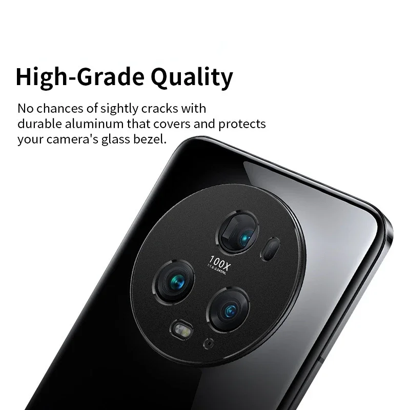 Aluminum Camera Lens for Huawei Honor magic 5 Pro Lite Ultimate Back Camera Lens for Honor magic5 5Lite 5Ultimate Protector Film