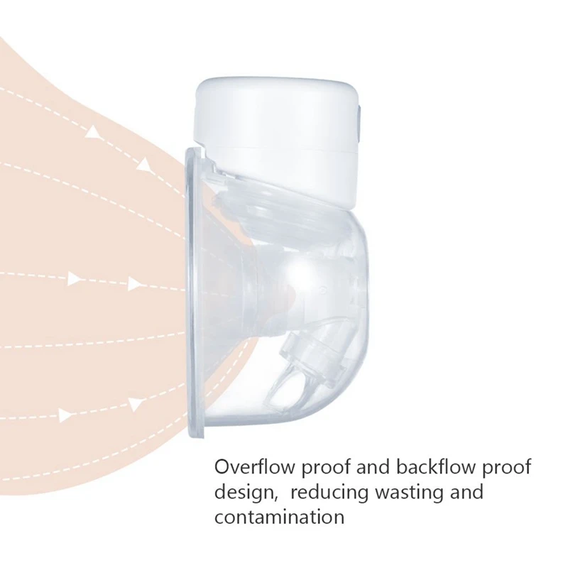 مضخة الثدي الكهربائية التي يمكن ارتداؤها S12، أداة تجميع الحليب المريحة، سهلة الاستخدام