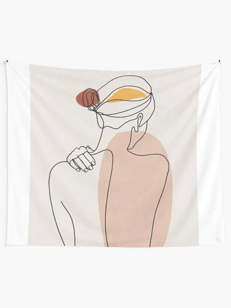 Nude figure illustration Tapestry Aesthetic Room Decors Room Decoration Accessories Tapestry