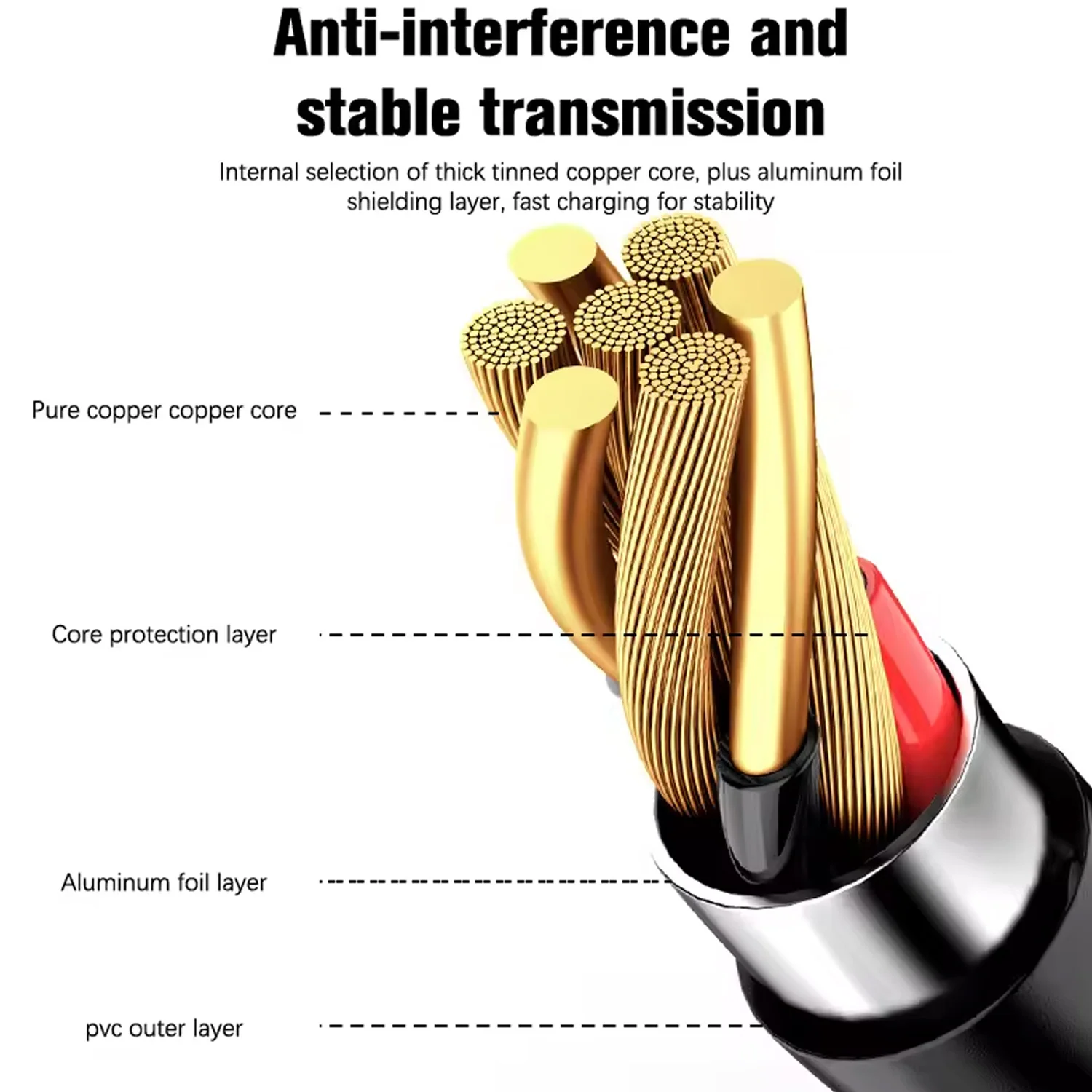 USB ذكر إلى USB صغير أنثى خط نقل البيانات العالمي USB تمديد كابل شحن موصل للكاميرا MP3 ماك بوك #6