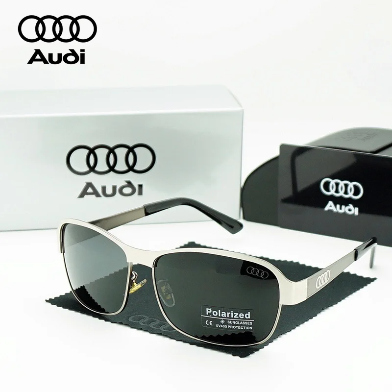 AUDI Polarized Sunglasses Unisex Men Women Driving Sun Glasses Luxury Eyewear UV400 Male Goggles Oculos De Sol Masculino